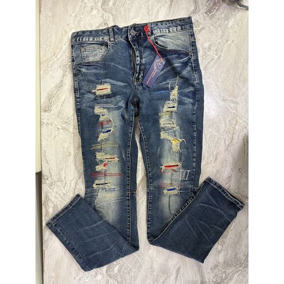 Mens Smoke Rise Dnm Co Jeans Size 34 x‎ 34